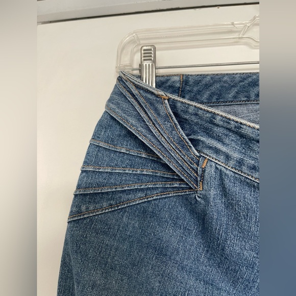 Cache flare jeans size 2 Vintage Denim Mid Rise Mid Light Wash 31 Inseam - Picture 4 of 7